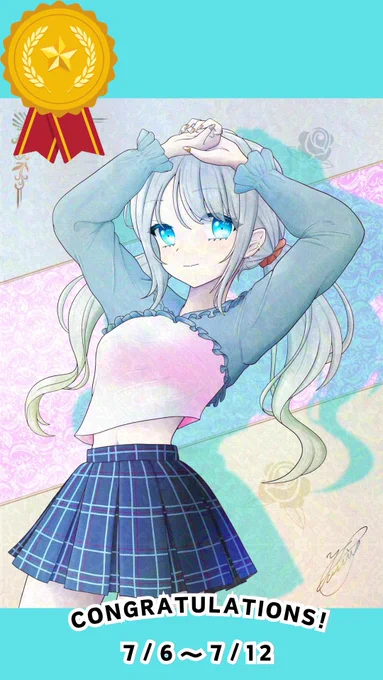 #96コン 第5回96コン結果発表 プリティガール賞:ユッシー@潮浜優( ファンアート賞:シパぽめ( 新人賞:花夢よぴ( アナログ賞:ダク( 受賞者、参加者へのコメントはFANBOXに掲載しています!