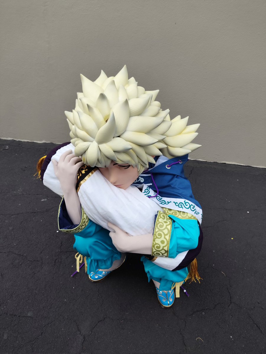 MTOFKigu's tweet image. Meitenkun had a blast at @festivaldojapao 😴
I was asked for pics all the time, people really loved the sleepy boy 🥰
#Meitenkun #明天君 #TheKingOfFighters #KOF #kigurumi #kigurumimask #kig #着ぐるみ