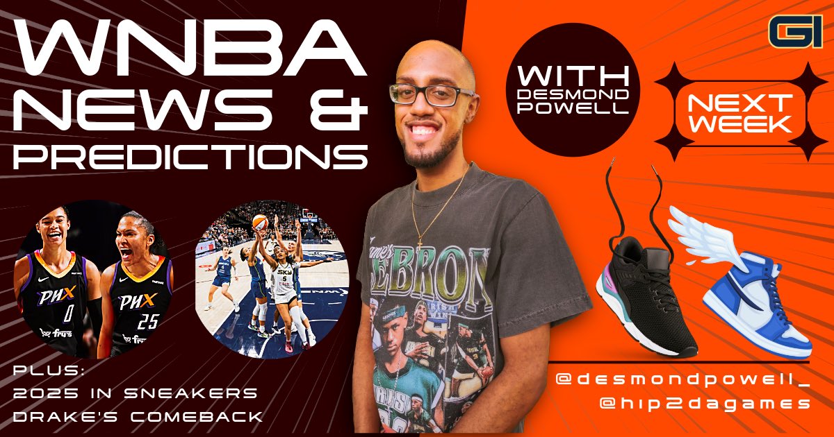 Gimmick Infringement (@gipod19) on Twitter photo We’re excited to welcome back <a href="/desmondpowell_/">Desmond Powell</a> of <a href="/hip2dagames/">Hip 2 Da Games</a> this week!
What’s stood out to you most from the first half of the #WNBA season? 🤔
We’ll include your POV in the episode. We’re excited to welcome back <a href="/desmondpowell_/">Desmond Powell</a> of <a href="/hip2dagames/">Hip 2 Da Games</a> this week!
What’s stood out to you most from the first half of the #WNBA season? 🤔
We’ll include your POV in the episode.