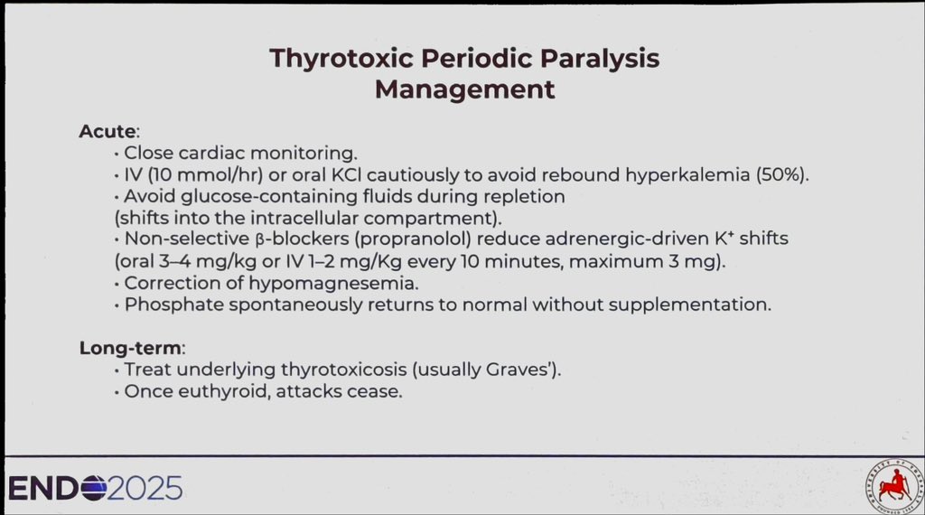 BIENthoughts71's tweet photo. MTP. Management of Hyperthyroidism Related complications. @GEffraimidis #ENDO2025 https://t.co/ATeALq2TFb