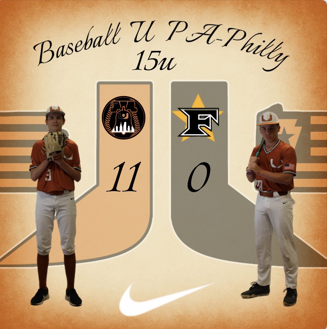 Baseball U PA-Philly (@baseballuphilly) on Twitter photo Baseball U PA-Philly 15U keeps it rolling in NC! 💪 <a href="/PSBaseballinc/">Prospect Select</a>
Another dominant win — 11-0 mercy rule in 4 innings.
Two days, two shutouts. 🔒⚾
Long was lights out on the mound: 4 IP, 7 K, 0 BB, 0 R.
Offense swiped 11 bases in a total team effort.
Gencarelli with 2 hits, Baseball U PA-Philly 15U keeps it rolling in NC! 💪 <a href="/PSBaseballinc/">Prospect Select</a>
Another dominant win — 11-0 mercy rule in 4 innings.
Two days, two shutouts. 🔒⚾
Long was lights out on the mound: 4 IP, 7 K, 0 BB, 0 R.
Offense swiped 11 bases in a total team effort.
Gencarelli with 2 hits,