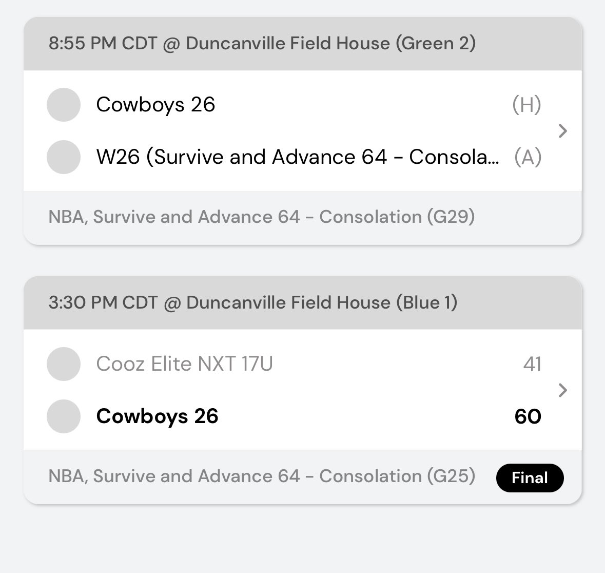 Cowboys Basketball (@cowboys_mbb) on Twitter photo Cowboys 26 moves to 3-1 on the weekend with a victory over Cooz Elite NXT 17U. <a href="/TexasHoopsGASO/">TexasHoops/GASO 🔗</a> #LivePeriod 👀👀👀 Cowboys 26 moves to 3-1 on the weekend with a victory over Cooz Elite NXT 17U. <a href="/TexasHoopsGASO/">TexasHoops/GASO 🔗</a> #LivePeriod 👀👀👀