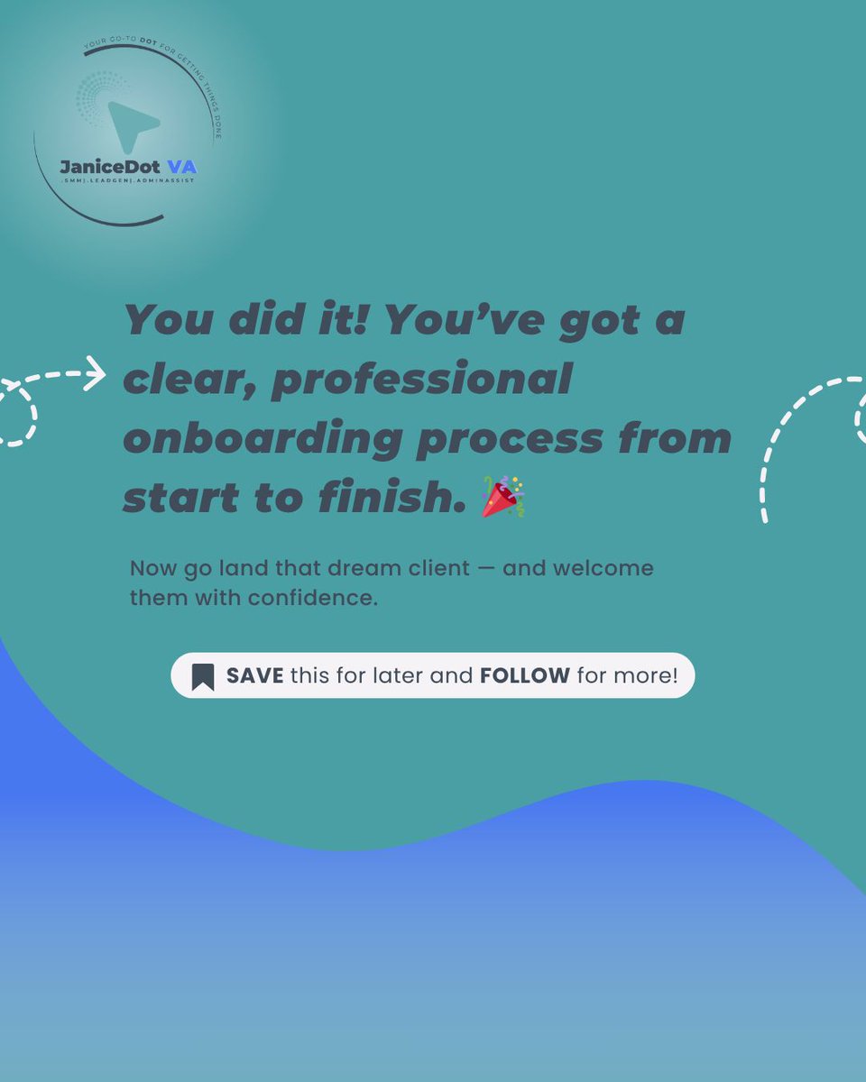 janicedotva's tweet image. Part 2 of How to Onboard Your First Client
#virtualassistantonboarding #clientprocess #vaworkflow #freelancertips #onlinebusinesssupport #janicedotva #ctto #virtualassistantph #onboardingprocess #stepbystep #clientacquisitiontips