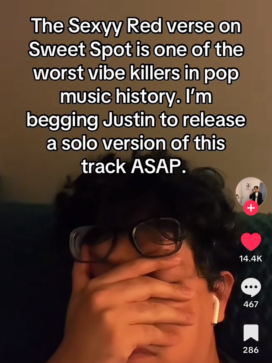 flatline_xx's tweet photo. i love how tiktok is collectively hating on Sexyy Reds verse and im fully here for it, sorry justin 😭😭 https://t.co/ebgSrIHWEr