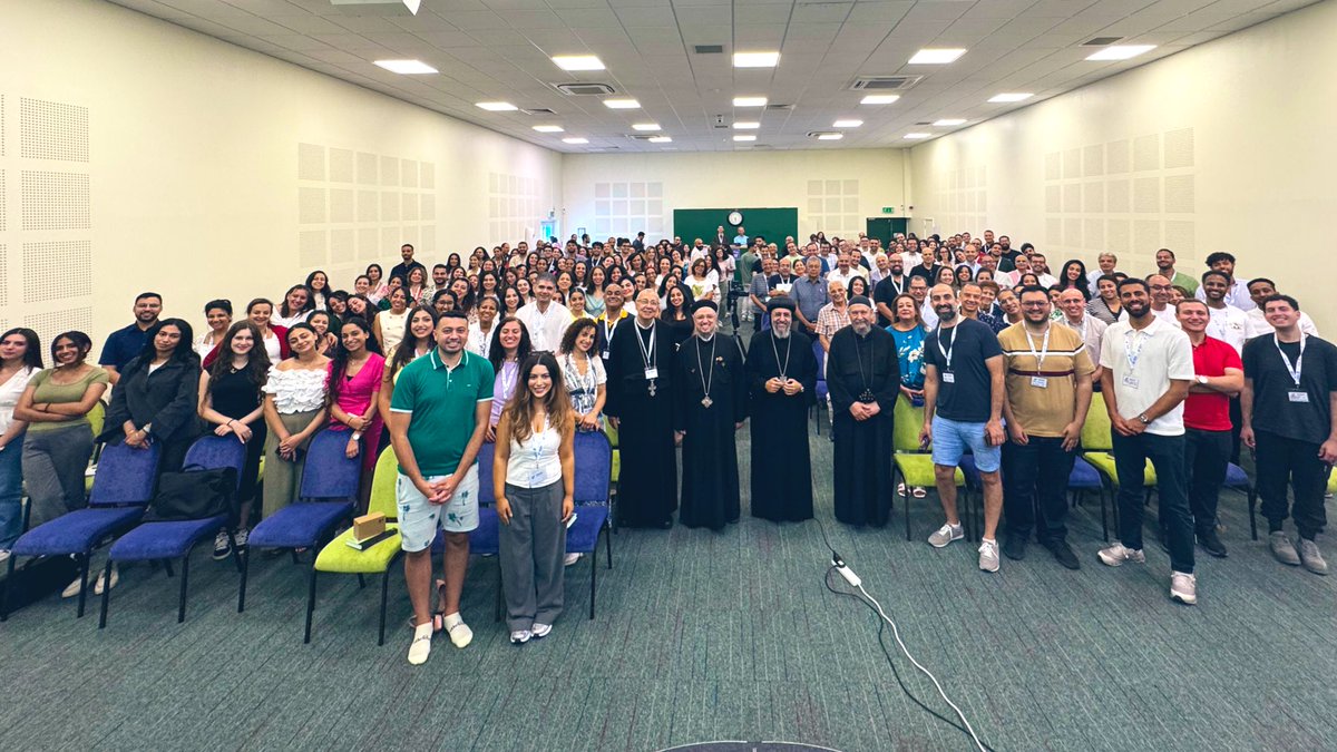 BishopAngaelos's tweet image. Was blessed later in the day to address our inaugural European Association of Coptic Health, bringing together over 250 Coptic healthcare professionals from across Britain, Europe, North America and the United Arab Emirates.
“Yours is a vocation, not a job. A vocation is…