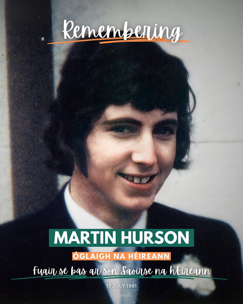 mfograsf's tweet image. “Oppression breeds slavery, and resistance rises in response to both. Those who fight to end oppression are soldiers of truth.”
Fianna na Fírinne – cuimhnímis ar an Óglach Martin Hurson inniu. 🇮🇪