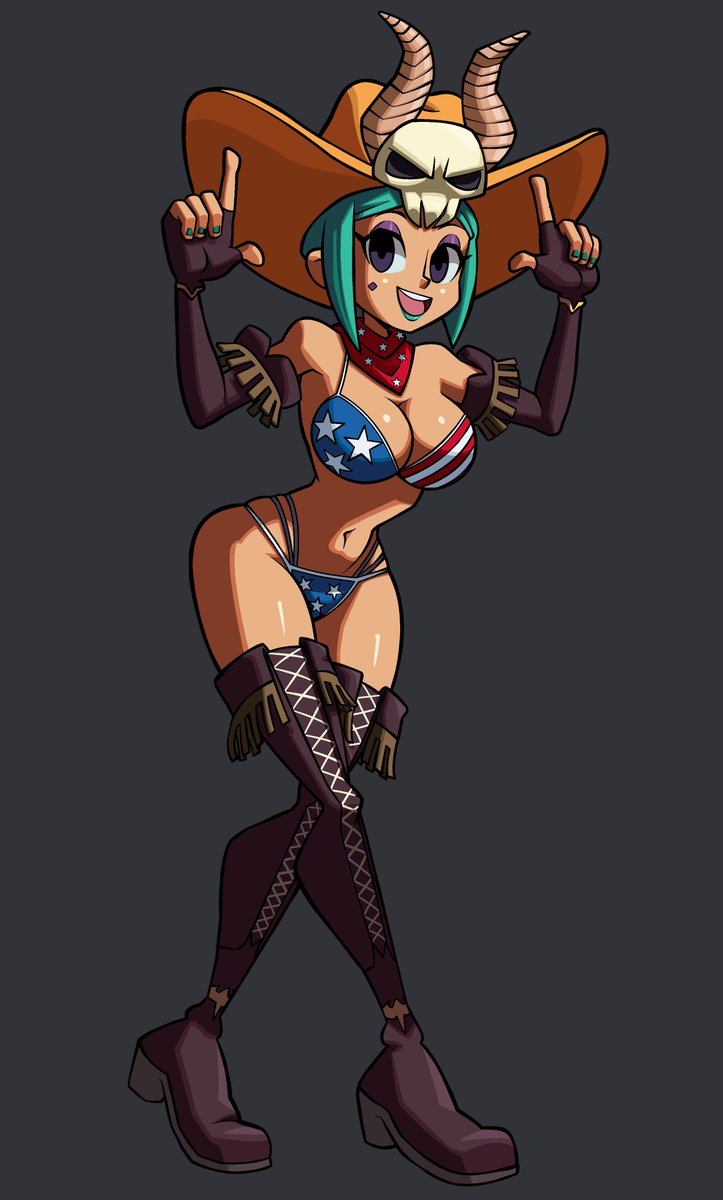 Commission...     

 Cerebella (Zentreya's cowgirl outfit)

 #skullgirls