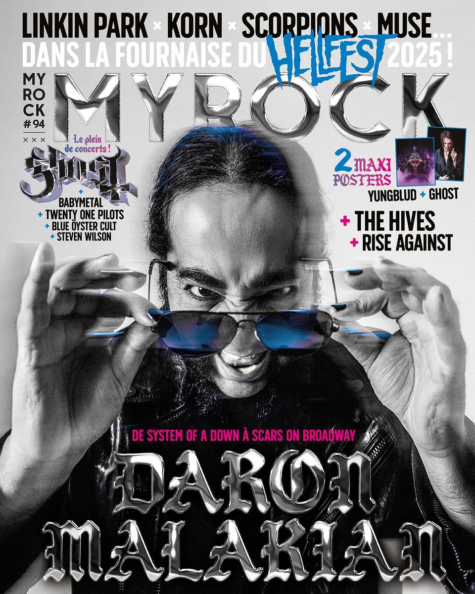 scarsonbroadway's tweet image. .@MyRockMag | July 2025 | Out Now
📷: Travis Shinn
