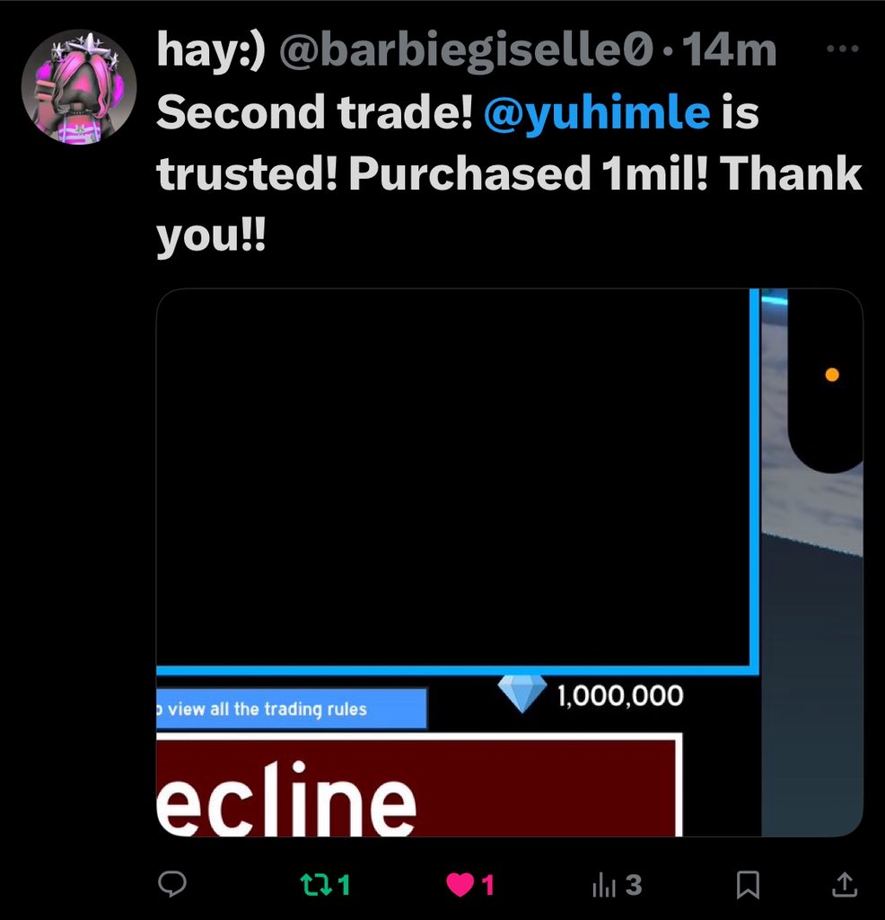 she went first with cashapp <3

— #vouch4le