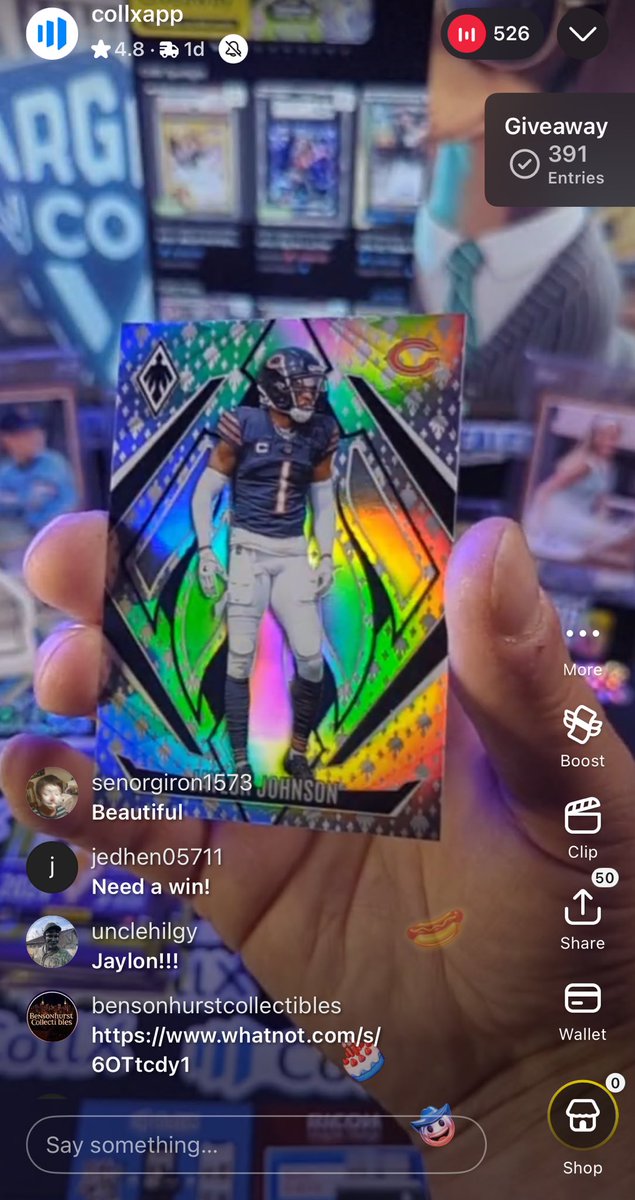 Damn! Sweet #1 Jaylon off ⁦<a href="/CollX_App/">CollX: Sports Card Scanner</a>⁩ givvy!