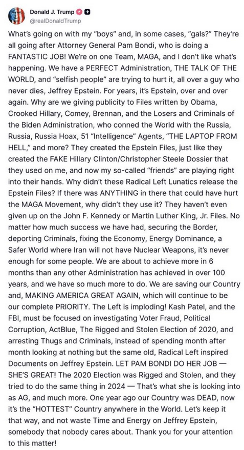 There are not sufficient words to capture the depth of this man's mental instability