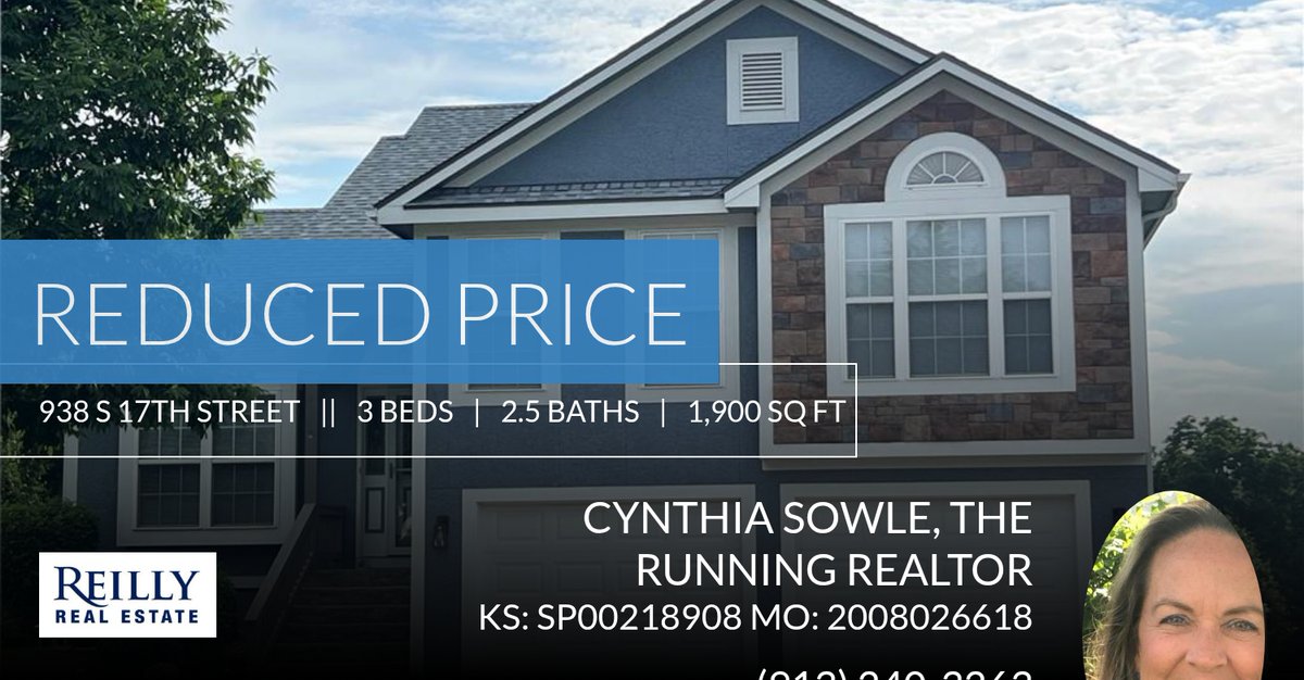 RunRealtorRun2's tweet image. 📍 Reduced Price 📍 This recently reduced property at 938 S 17th Street in Leavenworth won't last long, so, don't wait to set up a showing! Reach out here or at (913) 240-3263 for more information!

Cynthia Sowle, Realtor
 🇺🇸 MILIT... csowle.reilly.realestate/showcase/938-s…