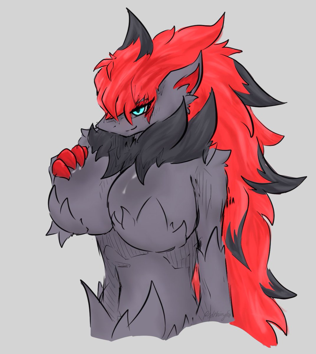 RedFloofZoroark's tweet photo. Big assets #Zoroark https://t.co/A4kIDuhO7g
