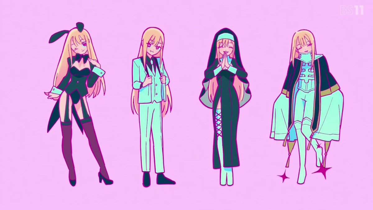 El capítulo de hoy estuvo increíble, Cloverworks si que sabe hacer las cosas, el opening es buenísimo y con el estreno del ending, si que superó mis expectativas, visualmente es hermoso y ahora que salen todos los cosplay quiero tener la esperanza que sean 24 capítulos.