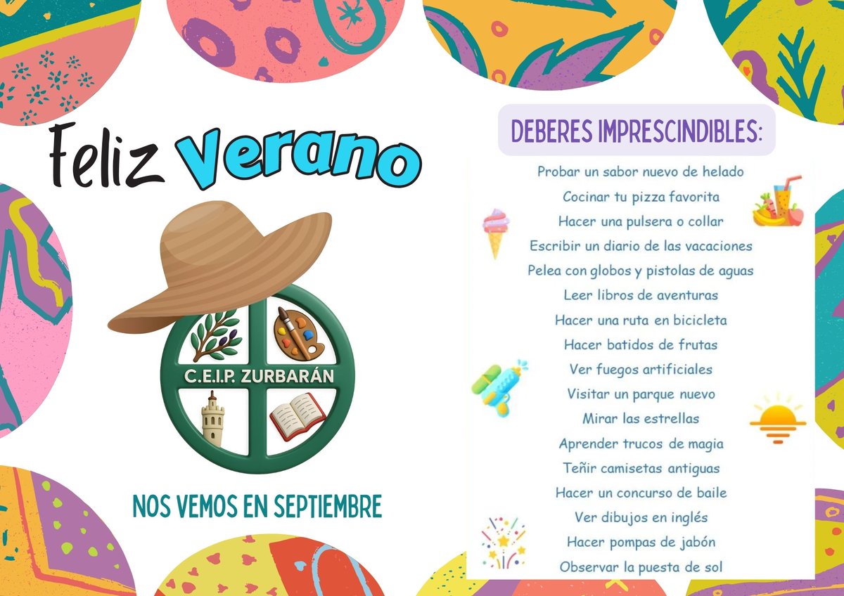 CEIP Zurbarán. Sevilla tweet media