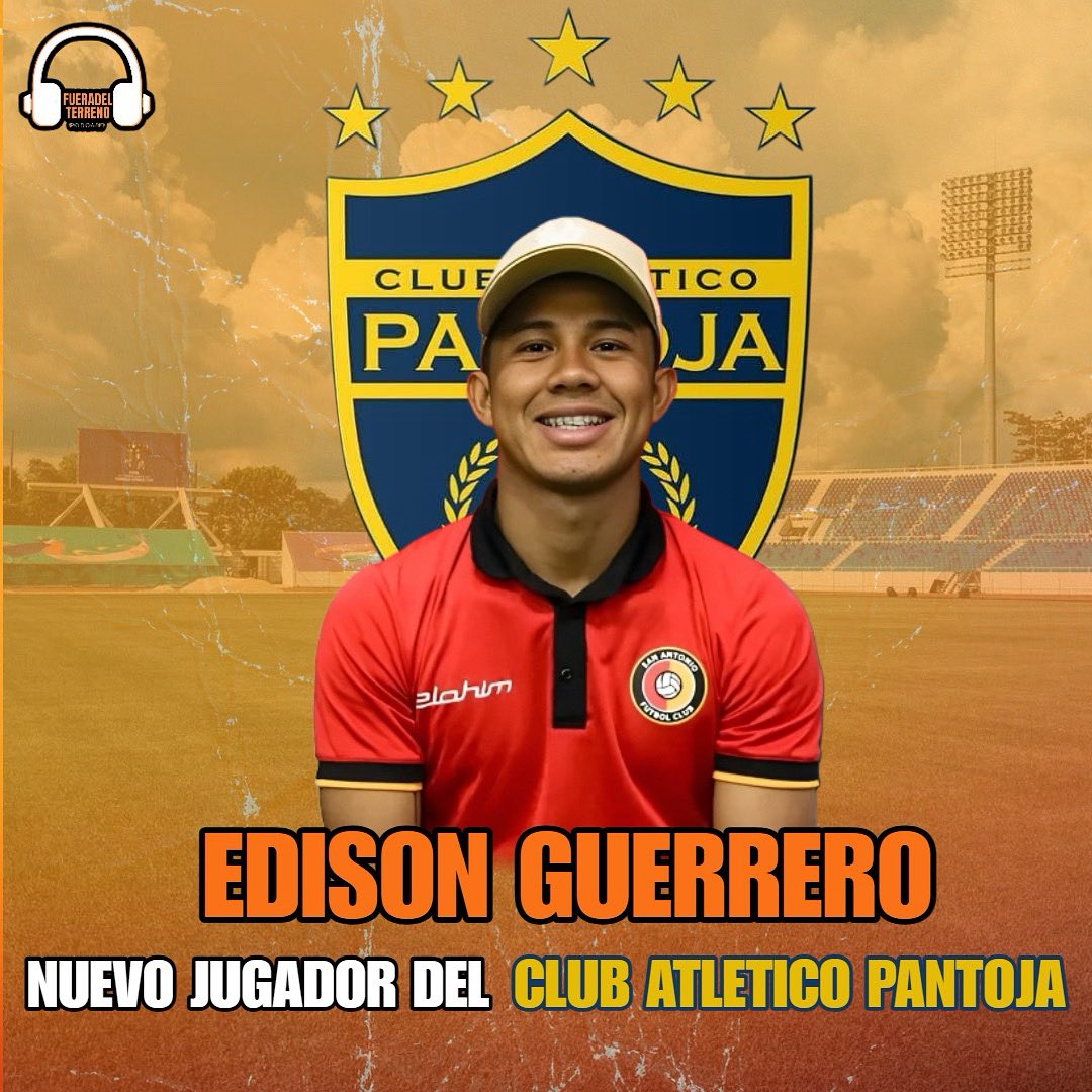 EDISON GUERRERO 🇪🇨🔥

El ecuatoriano Edison Xavier Guerrero Ponces, de 25 años, es un jugador polivalente que puede desempeñarse como extremo y lateral.

📍 Su último club fue el San Antonio FC de la Serie B de Ecuador.
