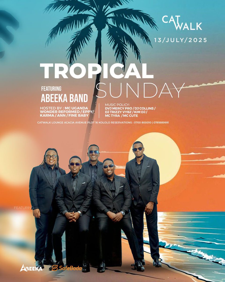 CatwalkKla's tweet image. Tropical Sunday bottle down with your friends Bea be live with @abeekaband @dvjmercypro @djay_trizzy_vybz @djkymlazer @collindj._ @mccute94 @ester_tyra it’s the best party night don’t miss be there