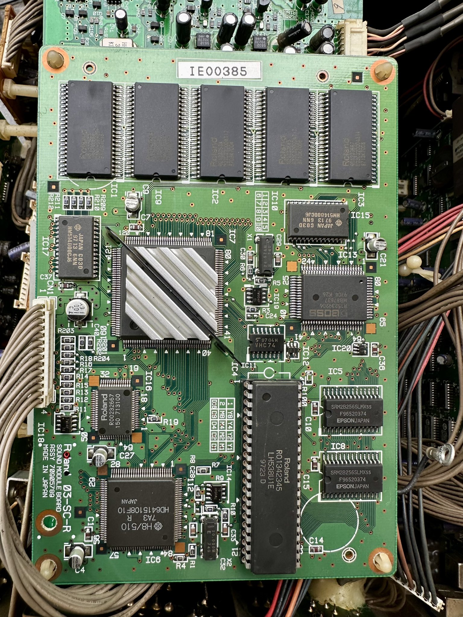 JD-990 【故障】 Inverter repair request No. 44: 24V input mistakenly entered
