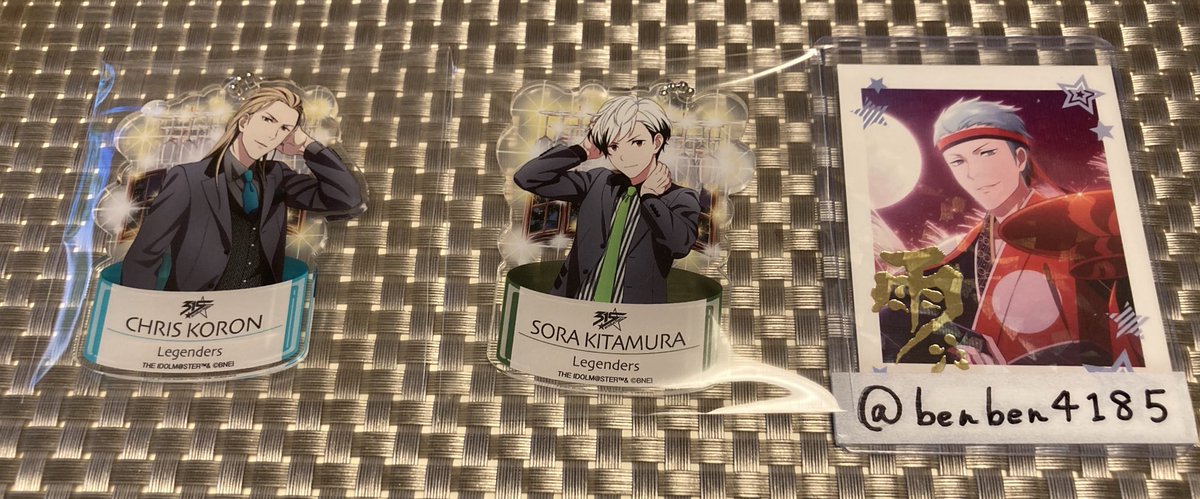 【SideM】sideM 10thライブ 横浜 物販 七夕 羊羹 特典 アクキー
譲 麗・想楽・クリス
求 雨彦

本日 横浜駅付近手渡しまたは郵送交換。
または画像2枚目と七夕雨彦の郵送交換も可能です。

検索よりお気軽にお声掛けください。