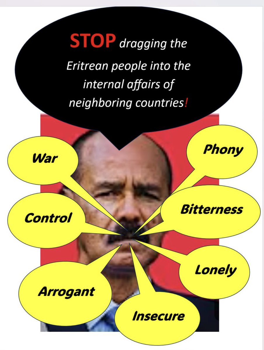 Enemy number one of #Eritrean people! #RegimeChangelnEritrea
#BlueRevolution <a href="/martinplaut/">Martin Plaut</a>
<a href="/TiborPNagyJr/">Tibor Nagy</a> <a href="/DrJPPham/">Dr. J. Peter Pham 🇺🇲</a> <a href="/BereketKahsai1/">Bereket Kahsai</a> <a href="/Nebsi2/">Nebsi</a>