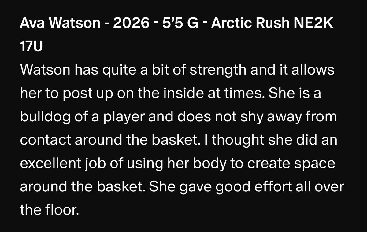 Great weekends for <a href="/macy_spivey/">Macy Spivey</a> and <a href="/AvaWatson40/">Ava Watson</a> <a href="/NE2KHoops/">NE2KHoops</a>