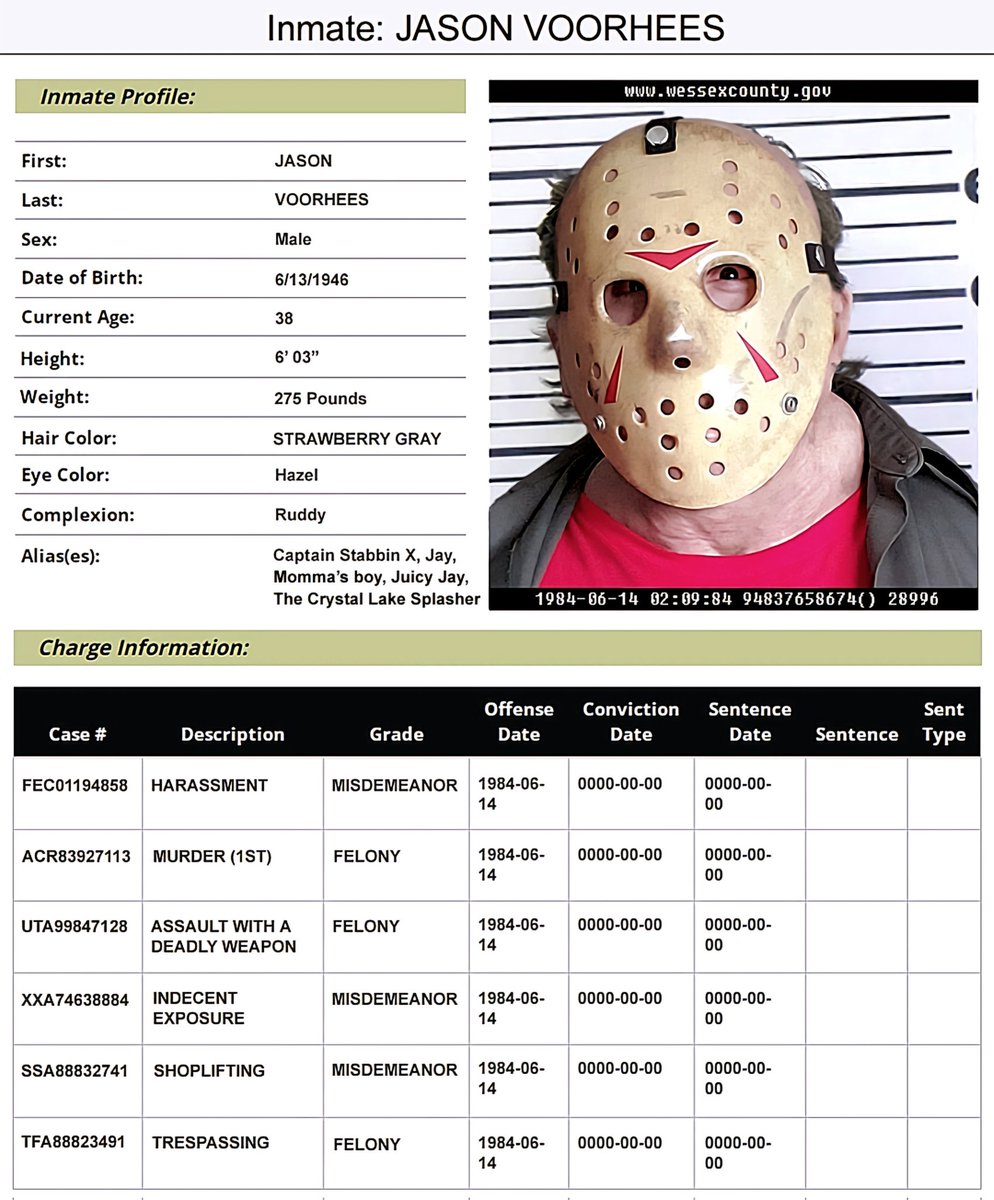 StabbinX's tweet image. Hard times for Jason...