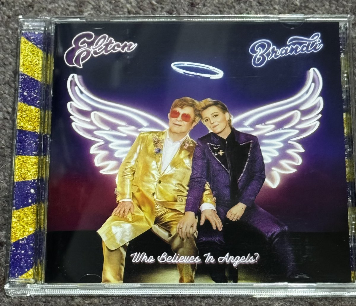 Held off buying the latest <a href="/eltonofficial/">Elton John</a> album due to  ot  ei g particularly keen on duets but finally succumbed this week and I'm glad I did. Who Believes in Angels is refreshing, classy and great fun. Exactly what I'd expect from an Elton John album👏🏻👏🏻👏🏻👏🏻