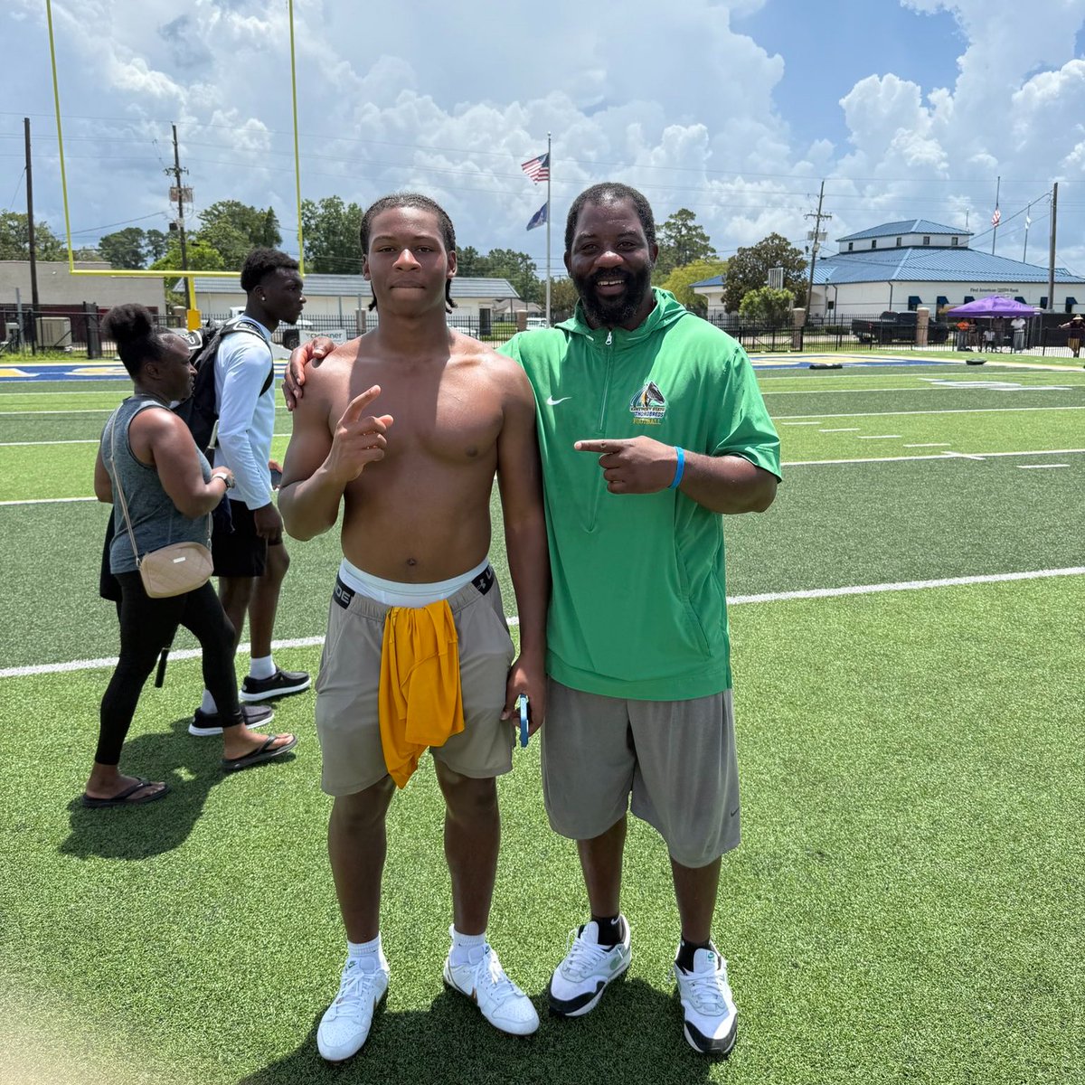 After a great football camp Sage Ingram (RB/ATH) from University Lab High School in Baton Rouge, LA blessed to receive offer from Kentucky State