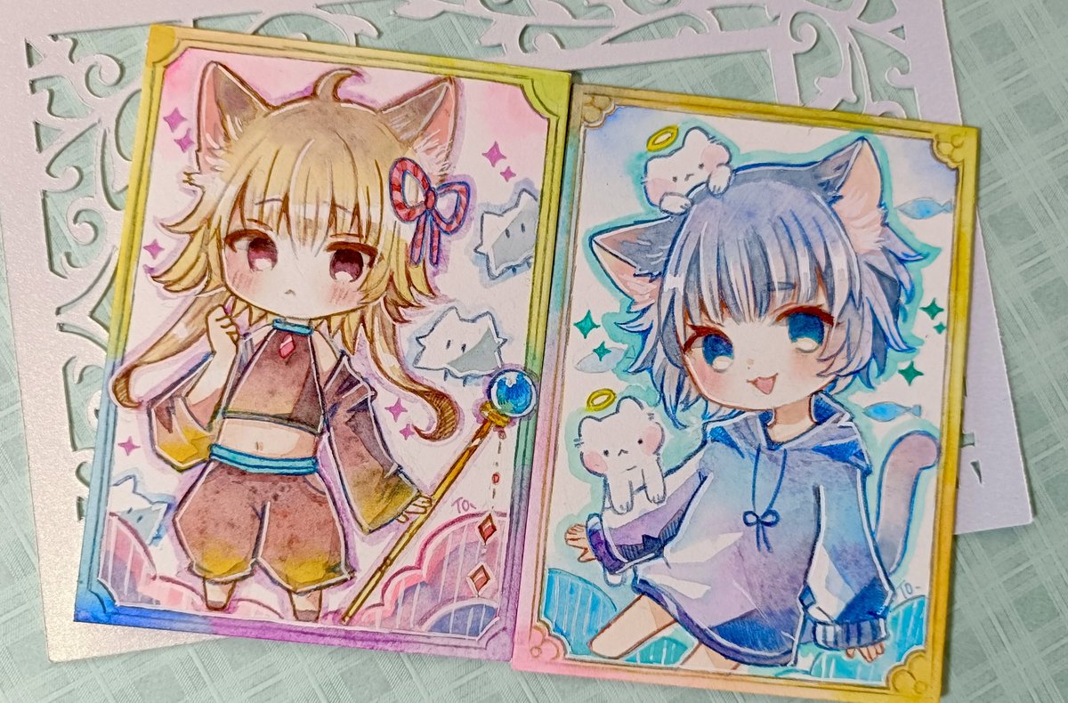 🐾✨️
#ATCつくりました