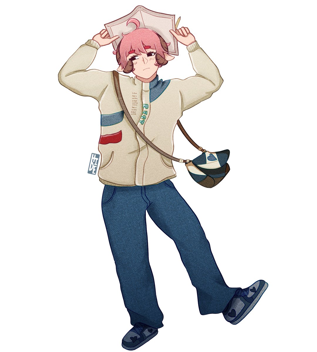 Hidekingg_'s tweet photo. Dibujo que hice para la dinámica, Rose es un poco tonto.
#OC https://t.co/GAXinmqvt1
