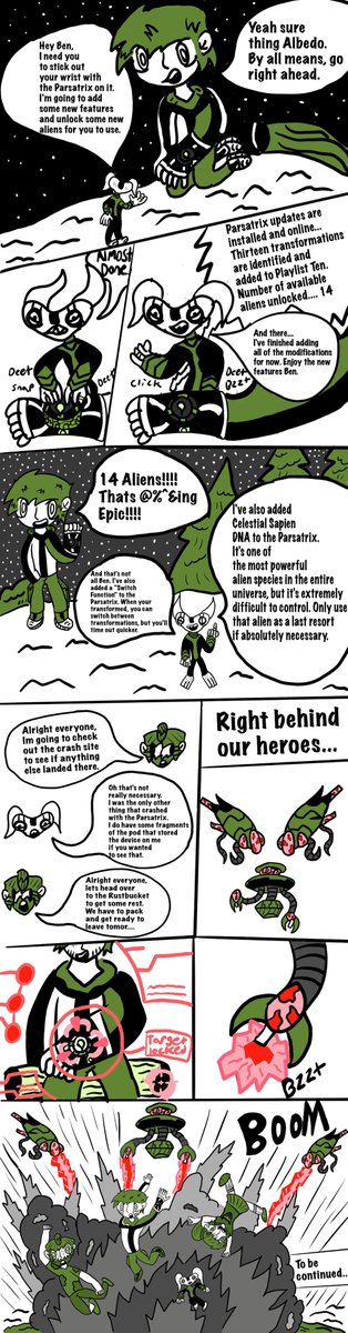mushaotic52086's tweet photo. Ben 10 Parsatrix Chapter 4 p2: Origins of the Parsatrix #newomnitrix #ReviveBen10 #Ben10 #Ben10 #Parsatrix #xelutrix #Chaquetrixfanart #trixthealien #krita #ben10redesign #ben10parsatrix #ben10fanart #Feedback https://t.co/TLxr3srMZo