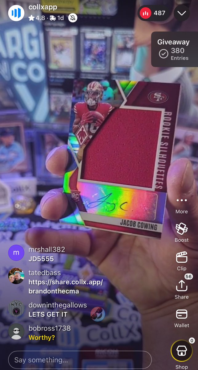 Another great pull from Panini Phoenix from ⁦<a href="/CollX_App/">CollX: Sports Card Scanner</a>⁩ for the free!