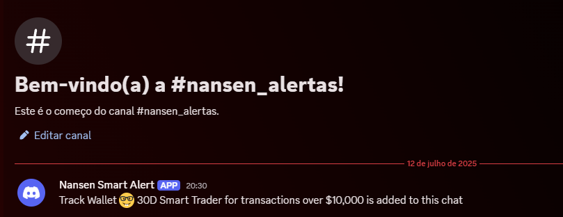 eukohari's tweet photo. Galera estou começando a selecionar wallets lucrativas no @nansen_ai e linkando para receber avisos no discord para facilitar e trazer informações para vocês.

Isso é bem dificil no começo, mas estou aprendendo. Se estiverem curtindo isso comentem ai para eles verem que vale apena olhar para nosso brasilzão.