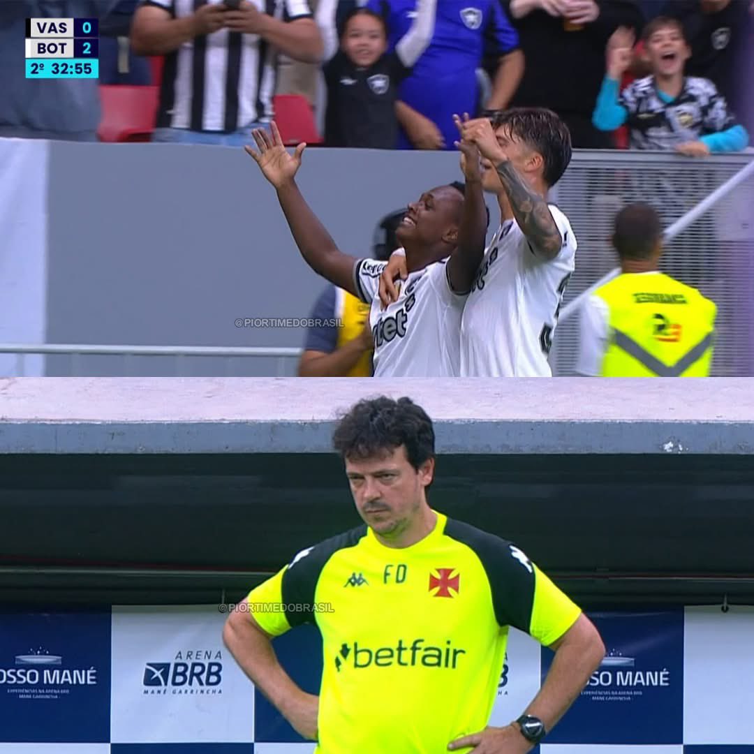 O vascaíno ficou 1 mês secando os rivais no Mundial pra voltar no Brasileirão já apanhando de um rival.