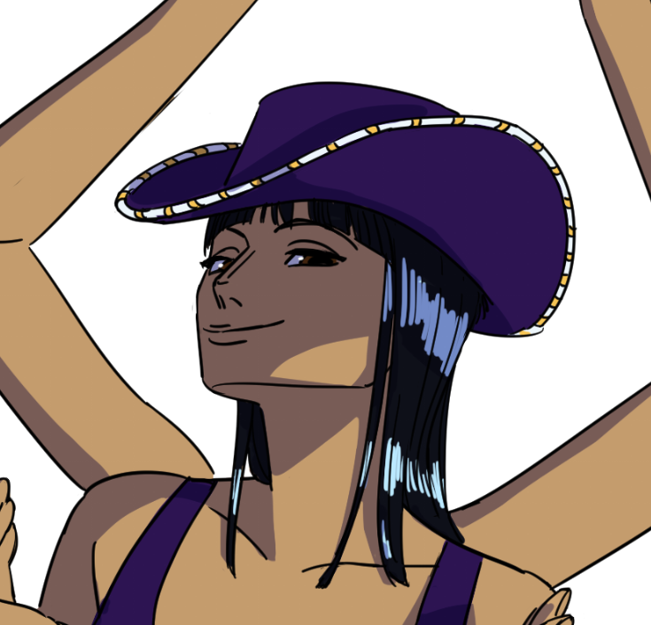 miss all sunday 😍#onepiece #nicorobin #fanart