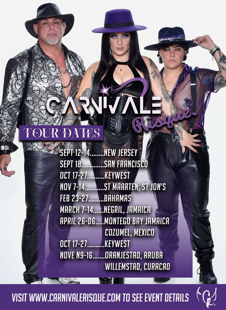 💋 Want to bring Carnivale Risqué to your city or event?We’re booking and looking to connect with club owners, festival organizers, lifestyle event curators, and those planning bachelor/ette or birthday celebrations.
📧 Got a contact or collab idea? Email us! Let’s make magic