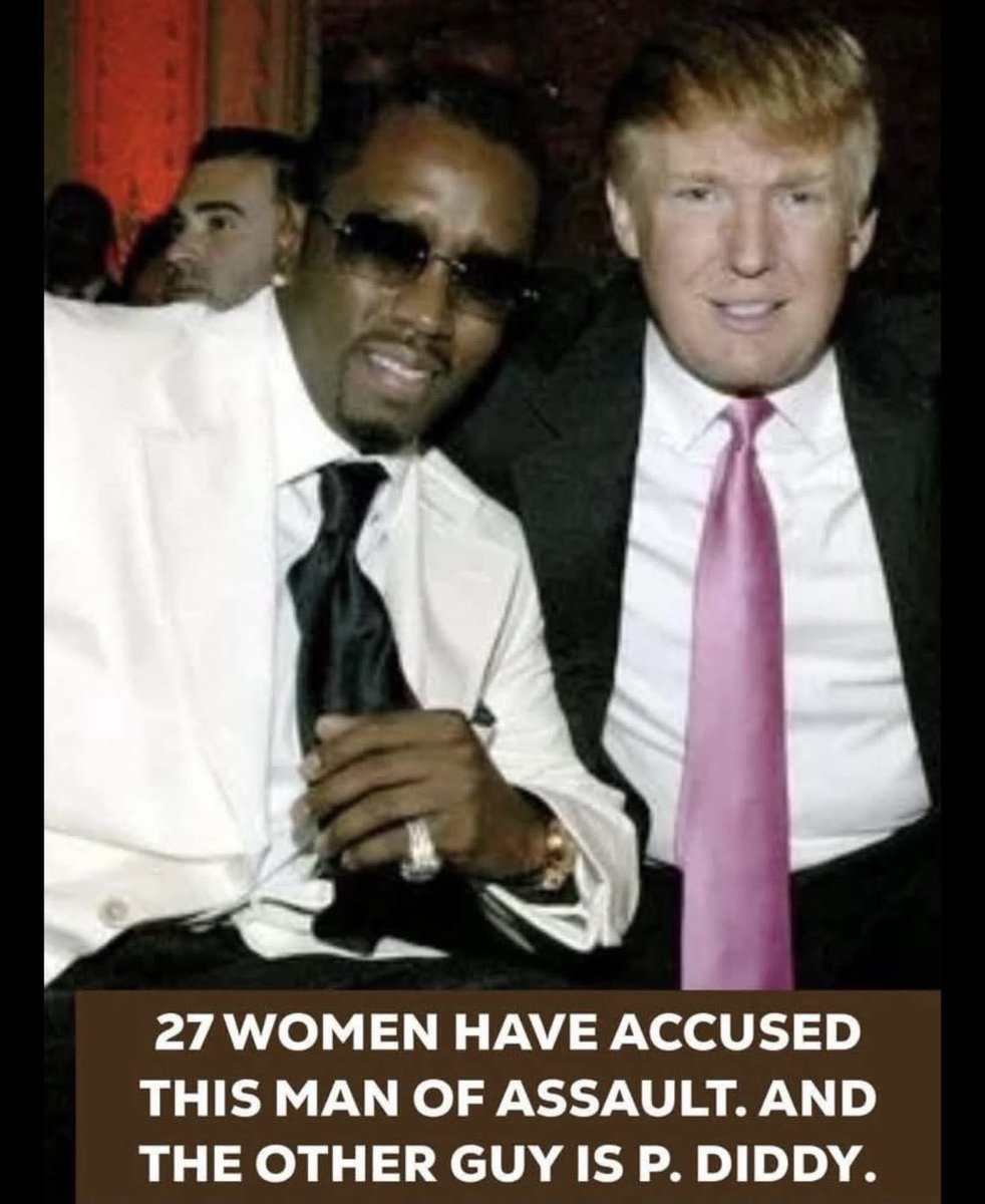 AnnaChevas's tweet image. ⁦@realDonaldTrump⁩ ⁦@elonmusk⁩ and guess what he’ll pardon, P. Diddy!