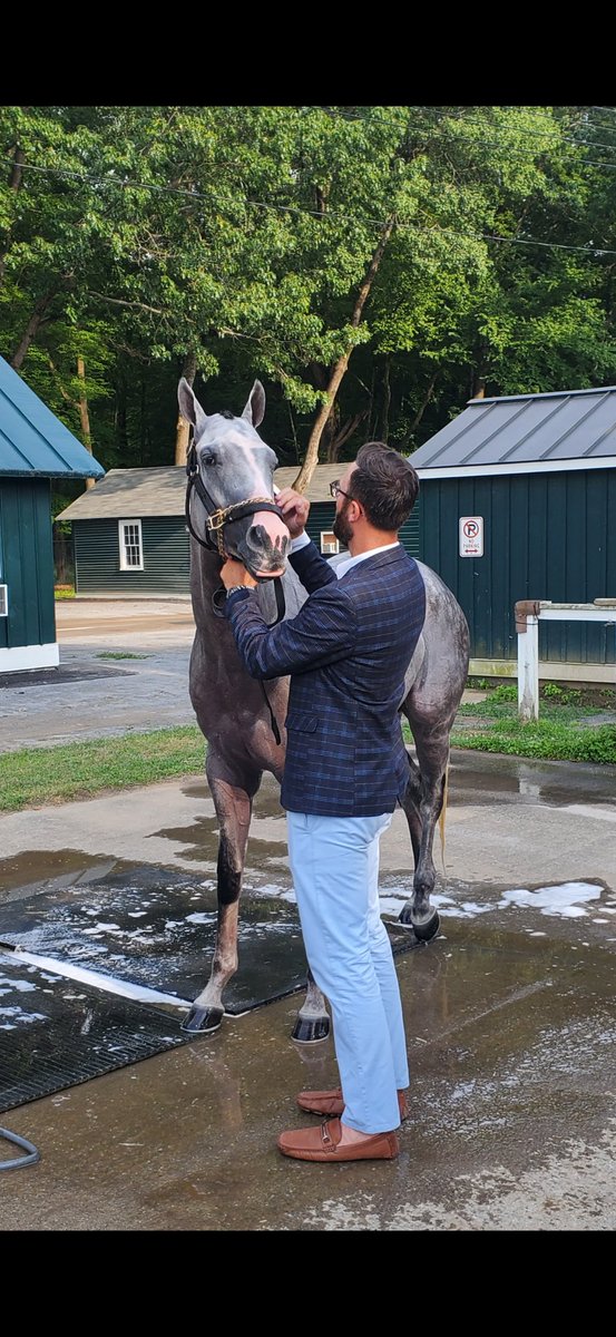 cameron_beatty's tweet photo. Horse is a beast. Ran too good to lose by a neck. Little Ni always making us proud. https://t.co/mUPHsPQRah