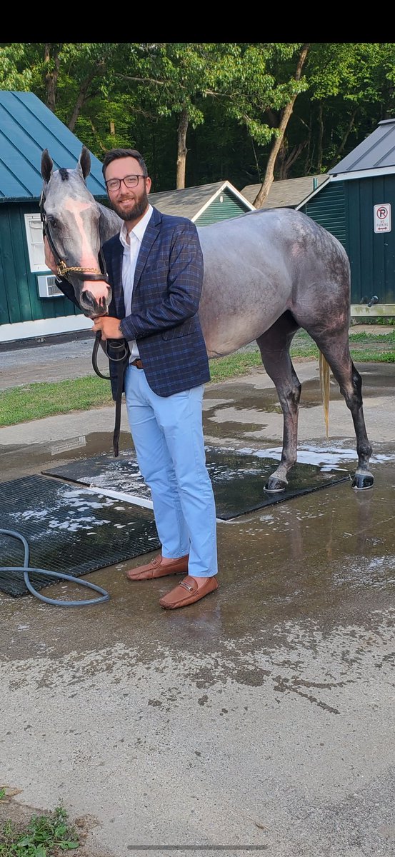 cameron_beatty's tweet photo. Horse is a beast. Ran too good to lose by a neck. Little Ni always making us proud. https://t.co/mUPHsPQRah