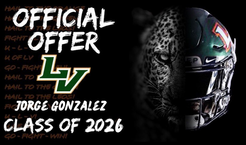 Jorge Gonzalez (@biggeorge66_) on Twitter photo After an amazing conversation with Coach Dagan, I am proud to say that I have received my first offer to the University of LaVerne!!!! AGTG!!! <a href="/MathisGaius/">Gaius D. Mathis</a> <a href="/mikemadd6/">805 Hogs</a> <a href="/SPCardsFootball/">SPHS Football</a> <a href="/SPHSAthletics2/">SPHS Athletics</a> <a href="/MichaelAMaguir1/">Michael A Maguire</a> <a href="/Coach_Dagan/">Coach Trent Dagan</a> <a href="/jsmitty503to805/">Justin Smith</a> After an amazing conversation with Coach Dagan, I am proud to say that I have received my first offer to the University of LaVerne!!!! AGTG!!! <a href="/MathisGaius/">Gaius D. Mathis</a> <a href="/mikemadd6/">805 Hogs</a> <a href="/SPCardsFootball/">SPHS Football</a> <a href="/SPHSAthletics2/">SPHS Athletics</a> <a href="/MichaelAMaguir1/">Michael A Maguire</a> <a href="/Coach_Dagan/">Coach Trent Dagan</a> <a href="/jsmitty503to805/">Justin Smith</a>