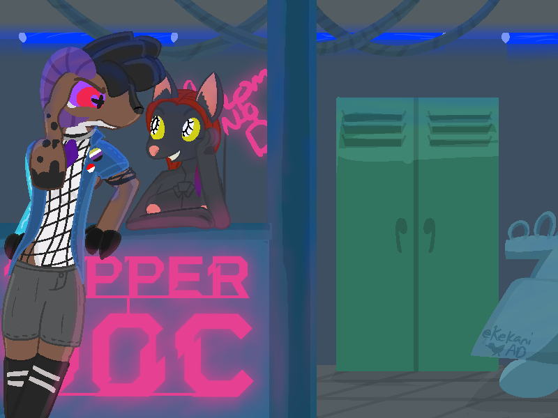 KekaniAD's tweet photo. Visiting a ripperdoc in Night City's a pretty common occurance. What's not so uncommon is the complete lack of a ripper doc. https://t.co/Gp1p5a9p3s