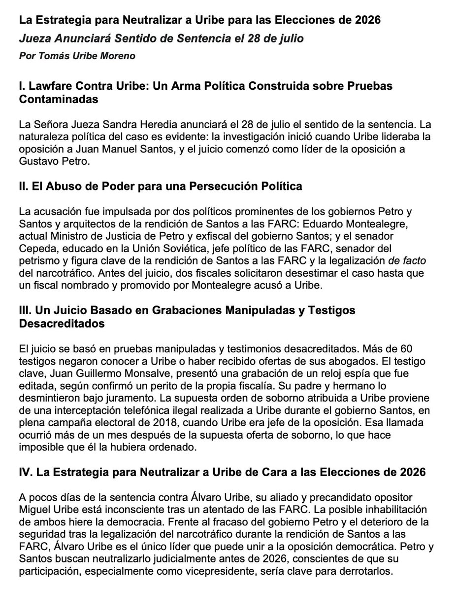 tomasuribeEco's tweet image. La mejor manera de lograr un juicio justo es que se debata el caso en foros académicos, en el trabajo, en la familia. Quien quiera contribuir puede hacerlo promoviendo webinars, debates y discusiones. Las pruebas a favor son contundentes y están todas en YouTube. Está en juego…