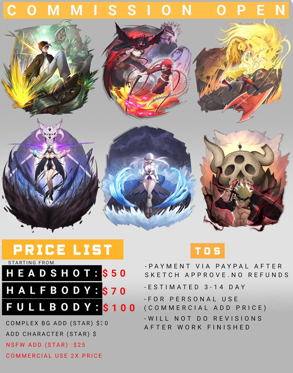 Help to repost please

Commission Open
Hello I opened a commission that can be used for commercial or personal.
You can use it for game asset, thumbnail, collection,or other

vgen: vgen.co/handoxoin_

#VGenComm #VGen #VGenComms #Vtubers #commissionsopen #Commission #artwork