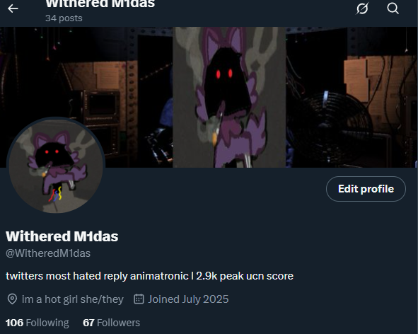 Withered M1das (@WitheredM1das) / Posts / X