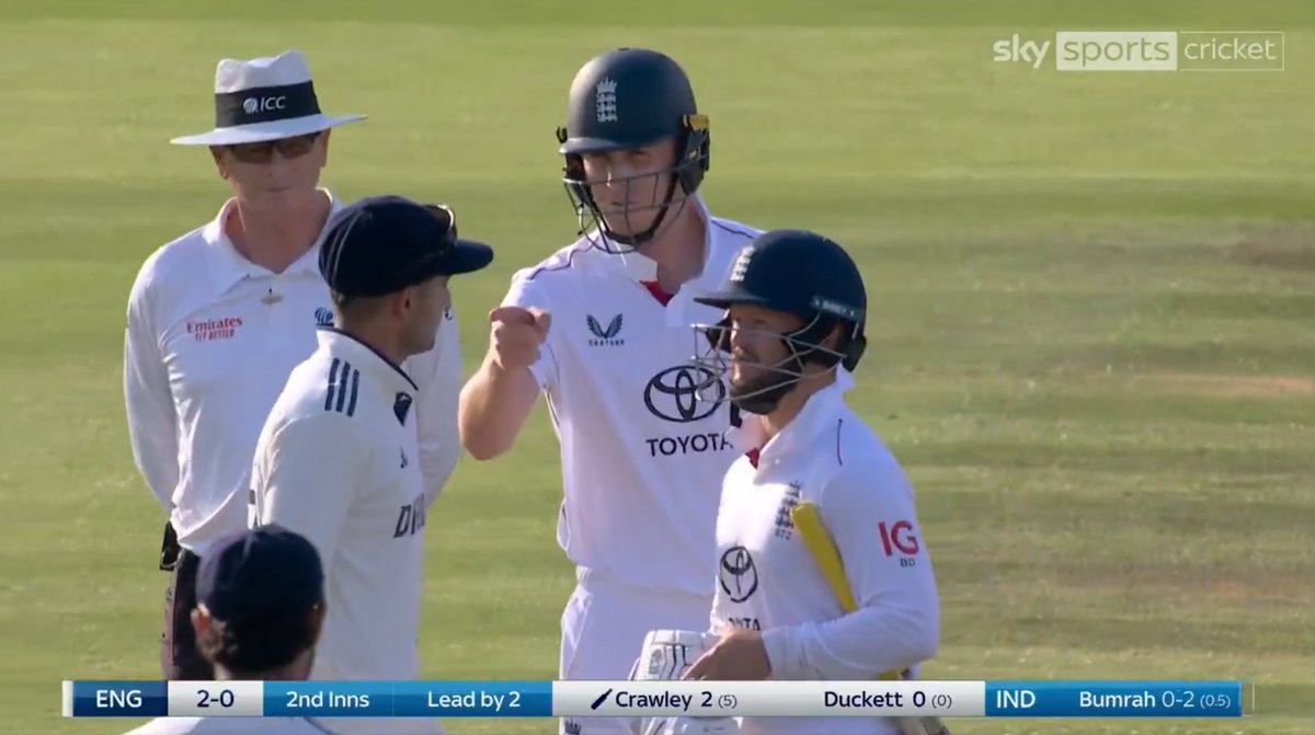 "You may have 601 runs to my 108 in this series, but Rob Key says I'm his big brave soldier, and that's all that matters!"

#ENGvIND #ENGvsIND #ShubmanGill𓃵 #ZakCrawley