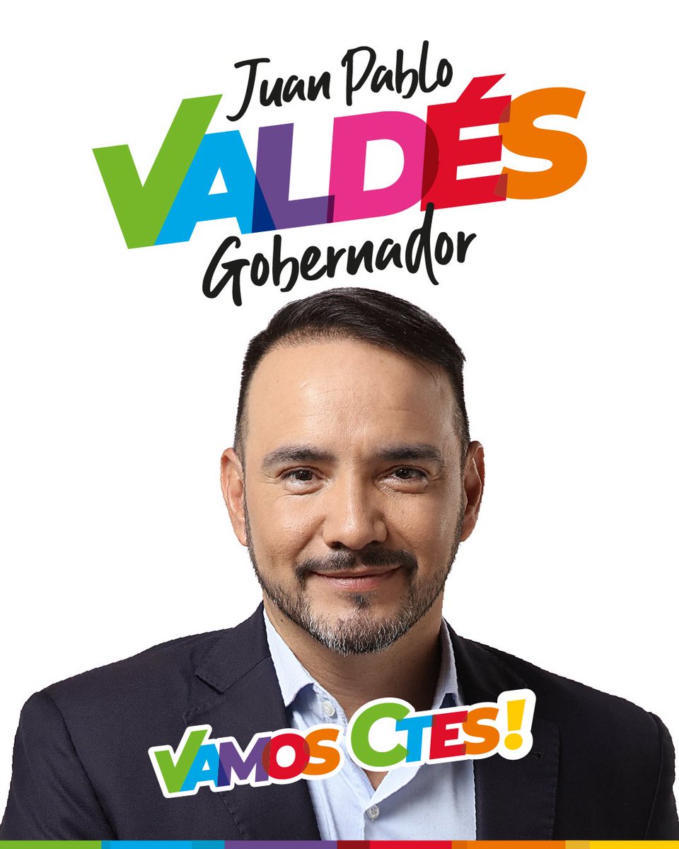 vamosctesok's tweet photo. Para seguir construyendo una provincia con más desarrollo, industrialización y modernización, estos son nuestros candidatos: ¡@JPValdesok gobernador - @PedroBraillardP vice!

¡Vamos Corrientes! ¡Tenemos futuro! 🚀 https://t.co/brwzoo1xnP