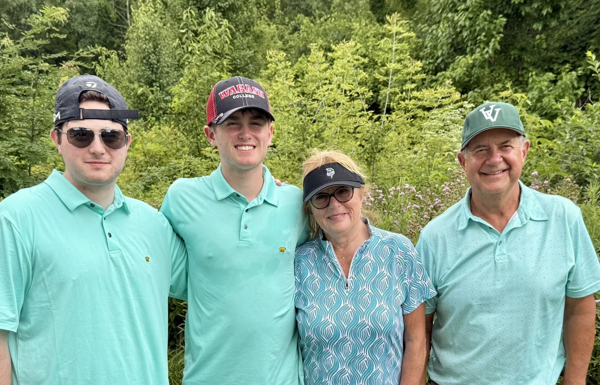 TrevorFaughnder's tweet image. Had a great time playing with my family at the annual QBC Valpo Vikings Golf Outing and Auction! Thankful for the community support for our football program! My family foursome was 13 under par for the day. Also, if you haven’t played golf with a cannon before, you’re missing…