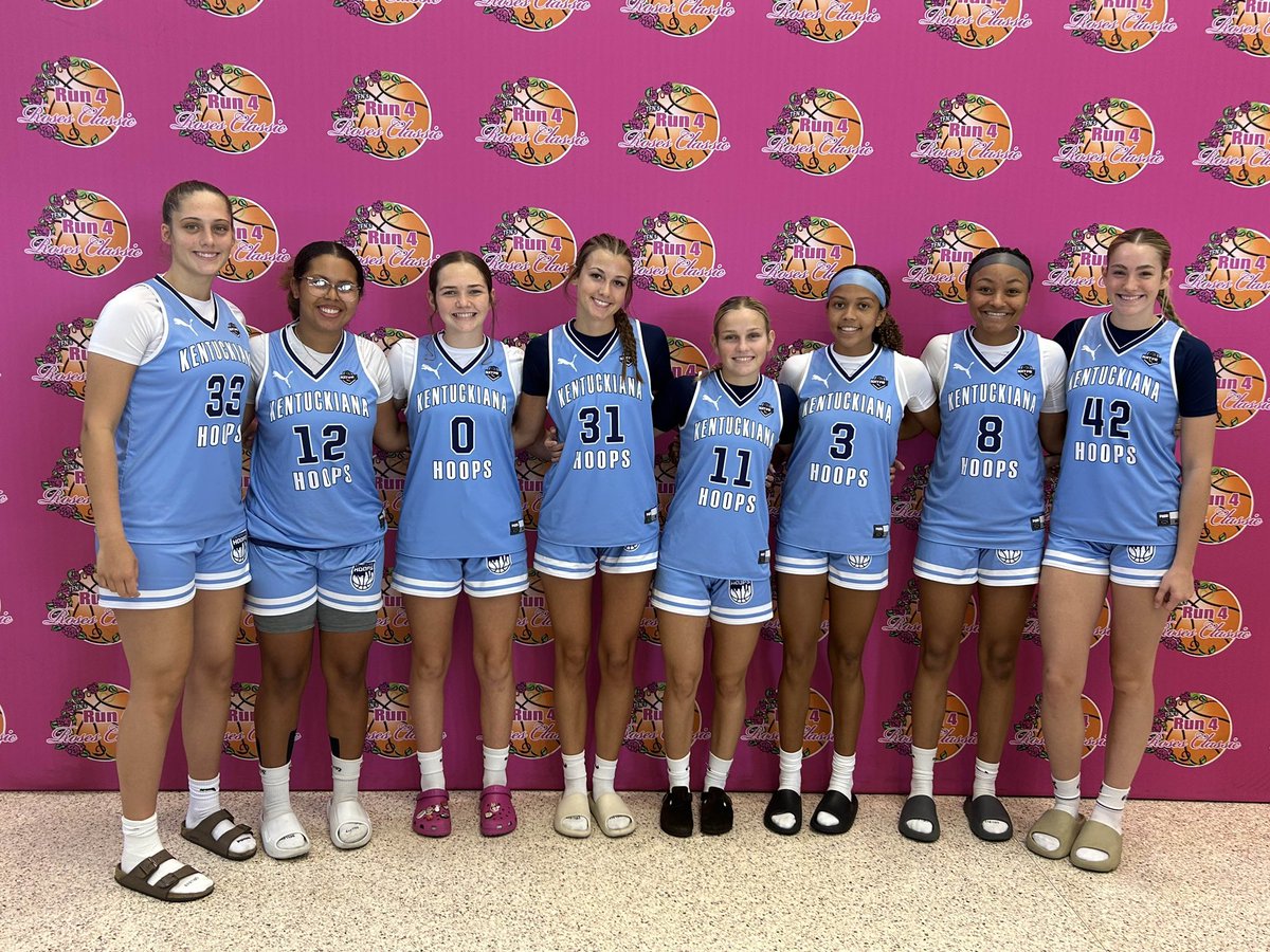 Kentuckiana Hoops Girls AAU (@kyin_hoops_gbb) on Twitter photo Solid work by our 16U E40 team <a href="/TFNsRun4Roses/">TFN's Run 4 Roses</a> making a run in the Platinum Bracket and finishing 3-1 against great competition!
Everyone brought it and is constantly improving!
<a href="/Elite40League/">Elite 40 League</a> starts tomorrow! Come check out these ballers!
<a href="/CJackson37099/">Chesney Jackson</a> <a href="/macydolle01/">Macy Dolle</a> Solid work by our 16U E40 team <a href="/TFNsRun4Roses/">TFN's Run 4 Roses</a> making a run in the Platinum Bracket and finishing 3-1 against great competition!
Everyone brought it and is constantly improving!
<a href="/Elite40League/">Elite 40 League</a> starts tomorrow! Come check out these ballers!
<a href="/CJackson37099/">Chesney Jackson</a> <a href="/macydolle01/">Macy Dolle</a>