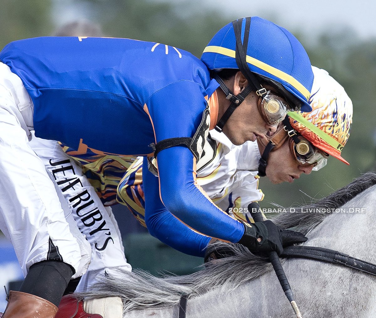 Jose🔥(outside) and Irad🔥Ortiz combined for seven wins at Saratoga today - Jose had 4, and Irad, 3.