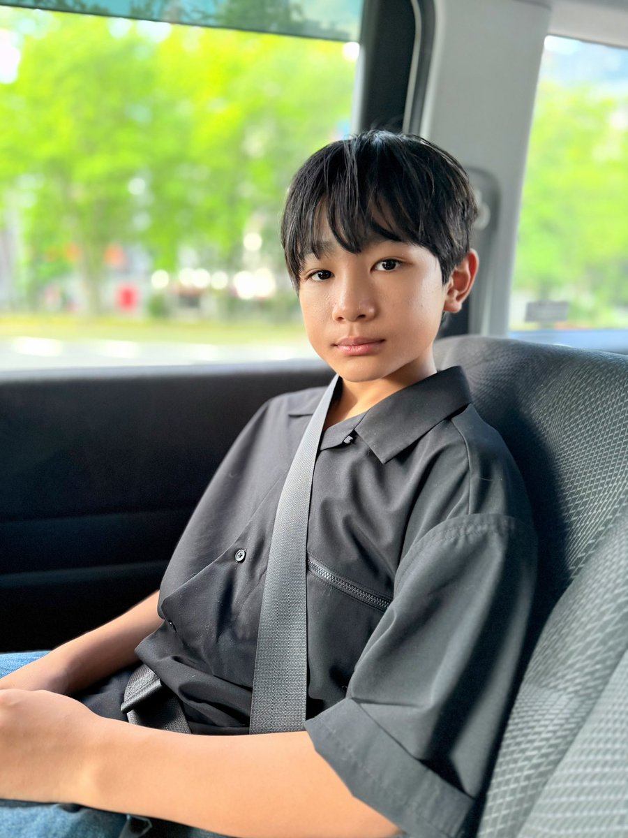 おっはよん！

演技レッスン、少しだけ参加して
舞台稽古行ってきます！

 #小学生男子